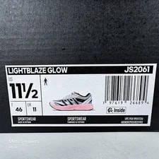 Adidas US 11.5 Retro Lifestyle Lightblaze Glow 3