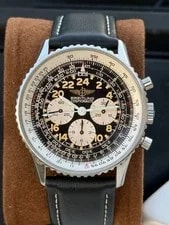 Breitling Navitimer Cosmonaute A12019 Manual 24 Hour Military Time 3