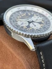 Breitling Navitimer Cosmonaute A12019 Manual 24 Hour Military Time 4