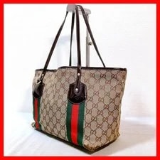 Gucci — Authentic Gucci Sherry Line 40cm X 15cm X 23cm Damaged Edges — Handbag — resale