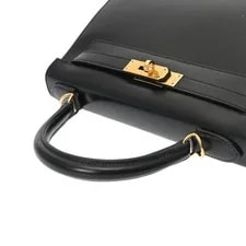 Hermes Kelly 28 Stitched Exterior 2Way × Hardware #W112 3