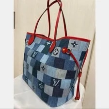 Good Condition Louis Vuitton Patchwork Neverfull 3