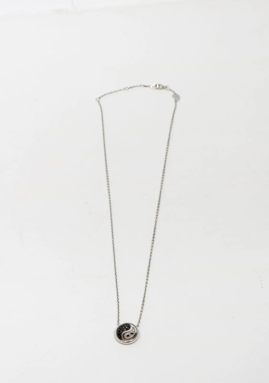 Carrera Y Carrera Aqua Reversible XS 18K White Gold & Diamonds Pendant 2