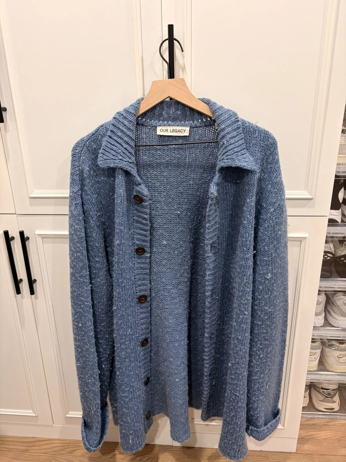 Our Legacy — Our Legacy Big Cardigan in Funky — streetwear — resale