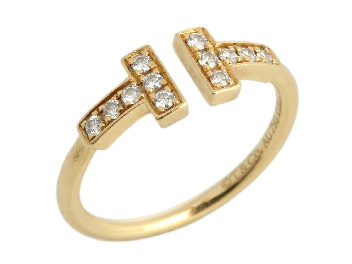 Tiffany & Co. — Tiffany & Co. 18K Yellow Gold Tiffany T Wire — Jewelry — resale