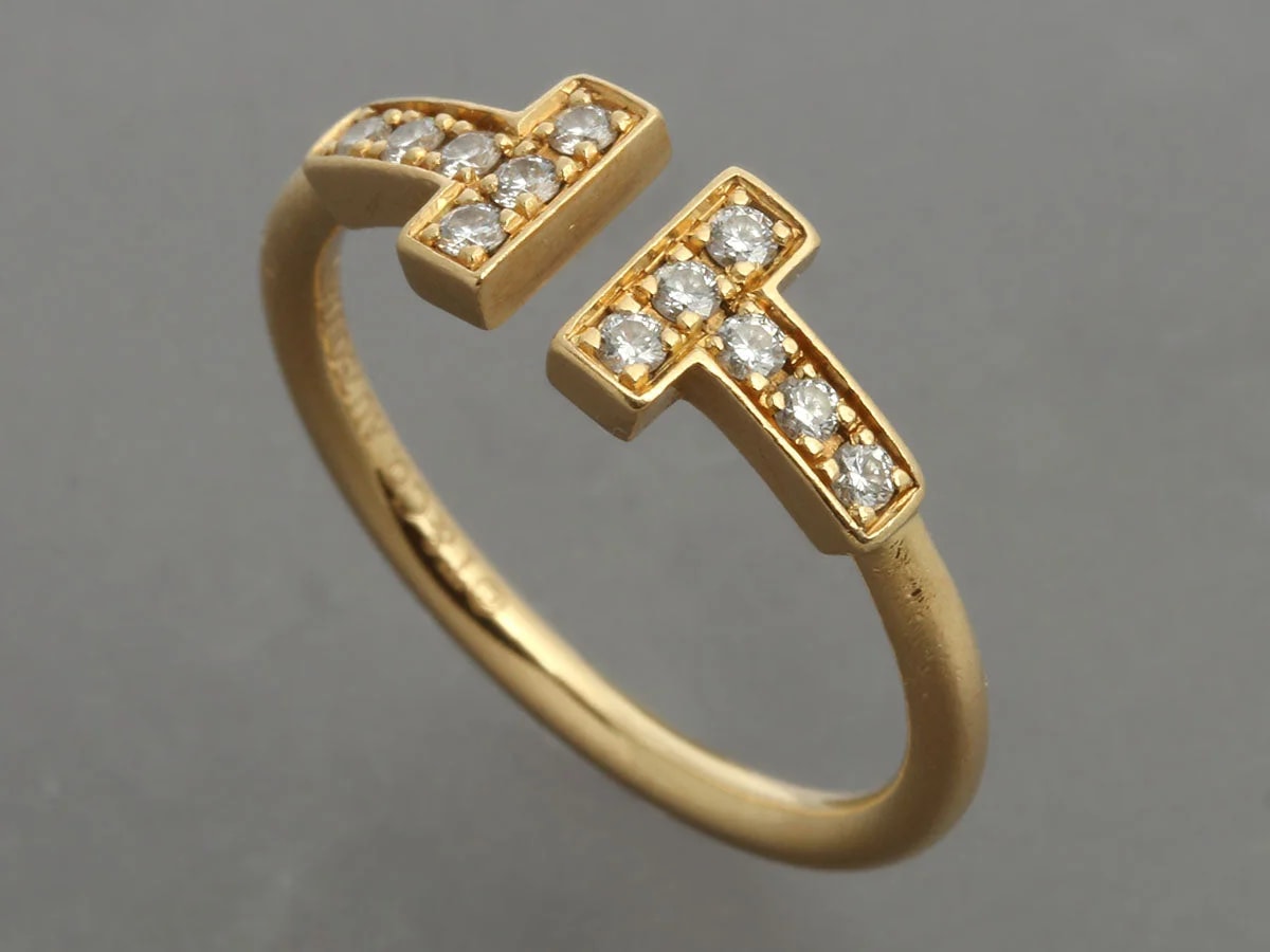 Tiffany & Co. 18K Yellow Gold Tiffany T Wire 3