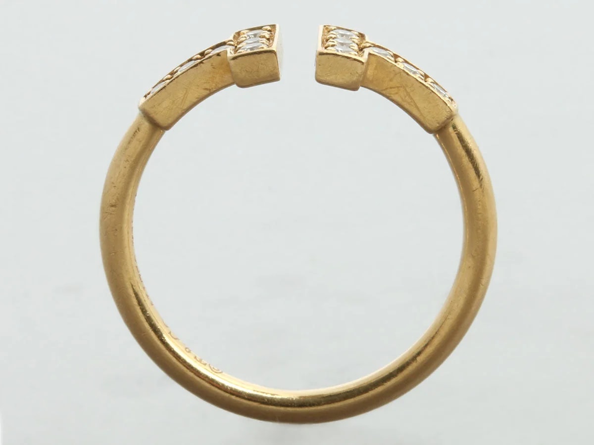 Tiffany & Co. 18K Yellow Gold Tiffany T Wire 4