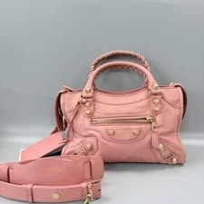 Balenciaga — Balenciaga Classic Mini City Arena Hardware . — Handbag — resale