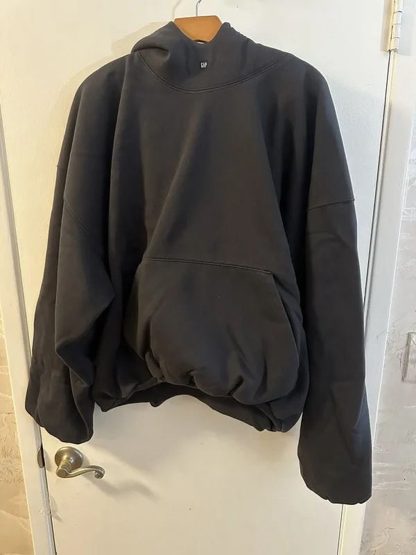 Yeezy Gap Balenciaga Logo Hoodie 3