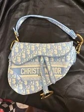 Dior — Christian Dior Logo Embroidered in — Handbag — resale