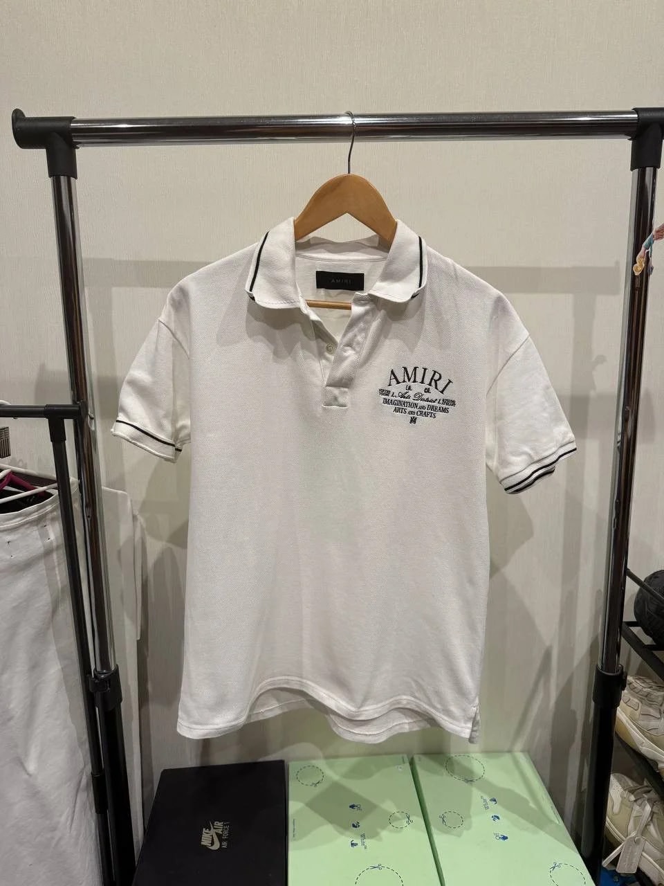 Amiri — Amiri Polo T-Shirt — streetwear — resale
