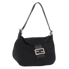 Fendi — Fendi Mamma Baguette Cotton Auth 183088 — Handbag — resale