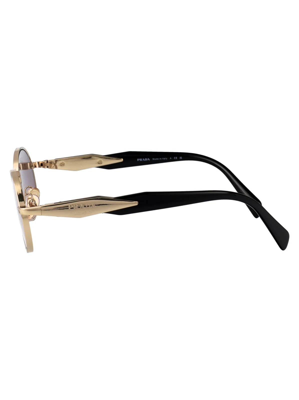 Prada 0pr Oval Metal Frame Sunglasses — 3