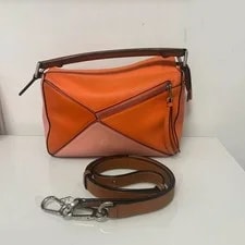 Loewe Small Puzzle Edge Shiny & Multitone Crossbody 3