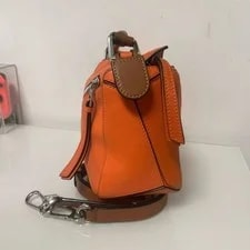 Loewe Small Puzzle Edge Shiny & Multitone Crossbody 4
