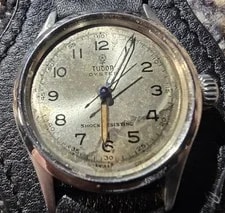 1942-1944 Tudor Oyster Manual Ref. 4453 Cal. 59 17 Jewel 31mm 4