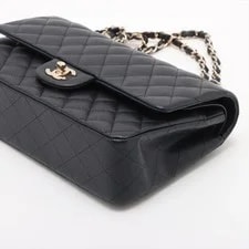 Chanel Matelasse 25 Skin Double Flap Double Chain Me 3