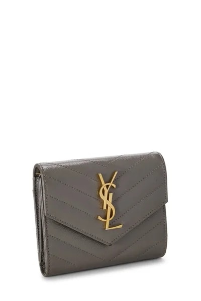 Grainy Compact Zip Wallet 2