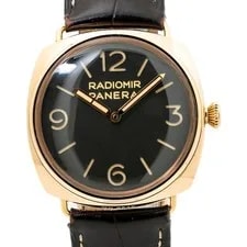 Panerai Radiomir GMT 3Days PAM00379 18K Rose Gold Brown Dial 47mm 4