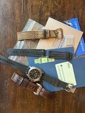 Panerai — Panerai Luminor Marina Titanium 00177 44mm Black Dial Manual 300m + Straps — Watch — resale