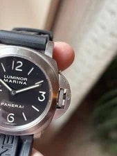 Panerai Luminor Marina Titanium 00177 44mm Black Dial Manual 300m + Straps 3