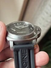 Panerai Luminor Marina Titanium 00177 44mm Black Dial Manual 300m + Straps 4