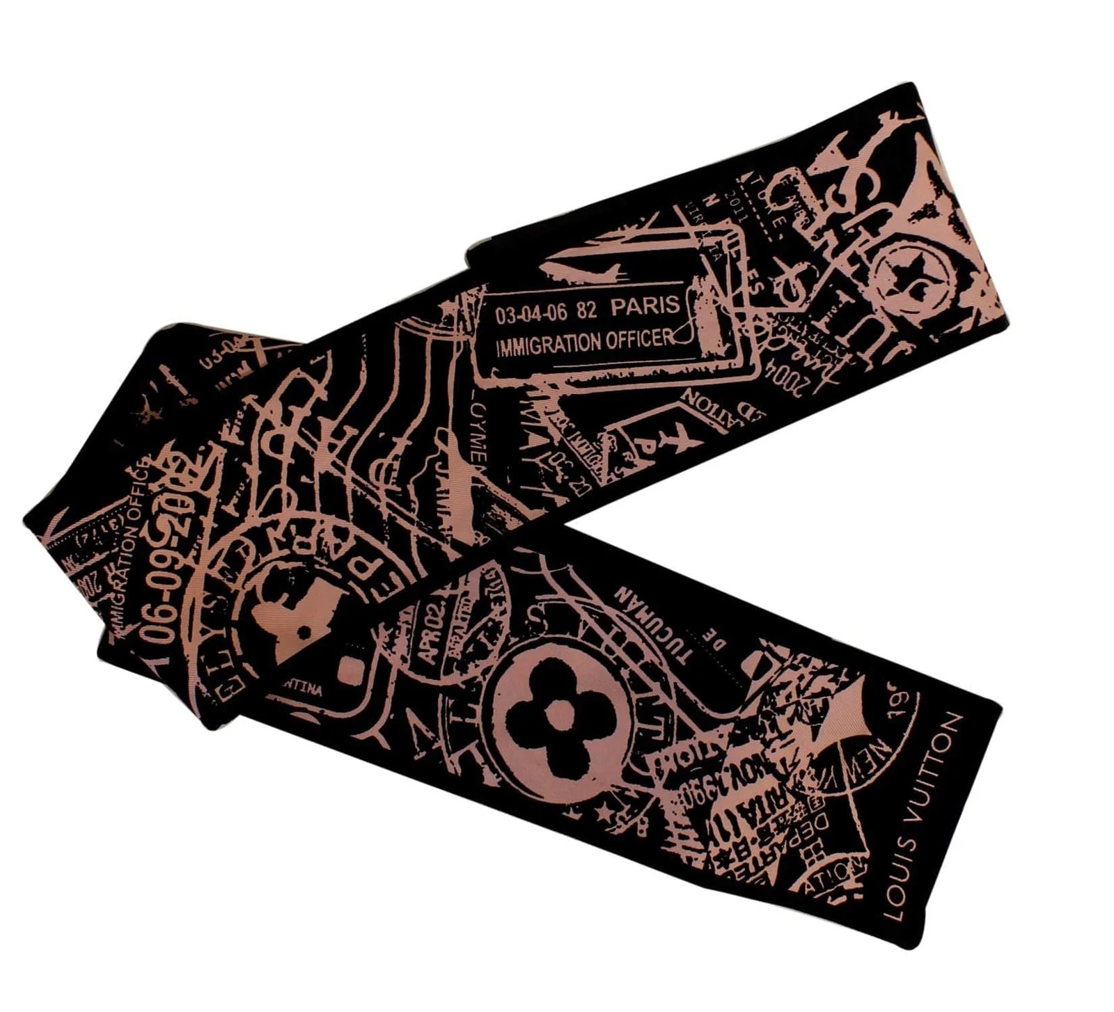 Louis Vuitton / Printed Bandeau Scarf 4