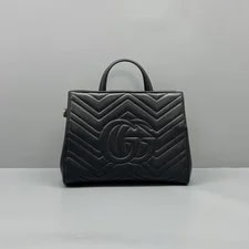 Gucci GG Marmont Small Top Handle W/ Strap 2