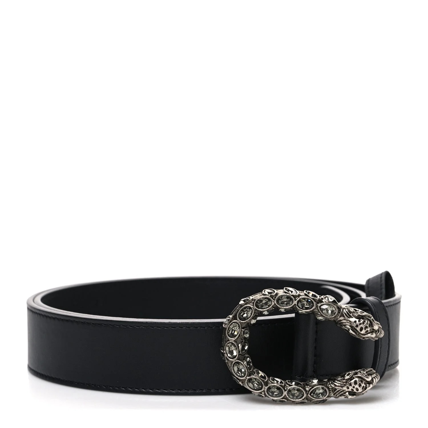 Gucci — Moon Dionysus 30mm Belt 90 36 Black Diamond — Accessory — resale
