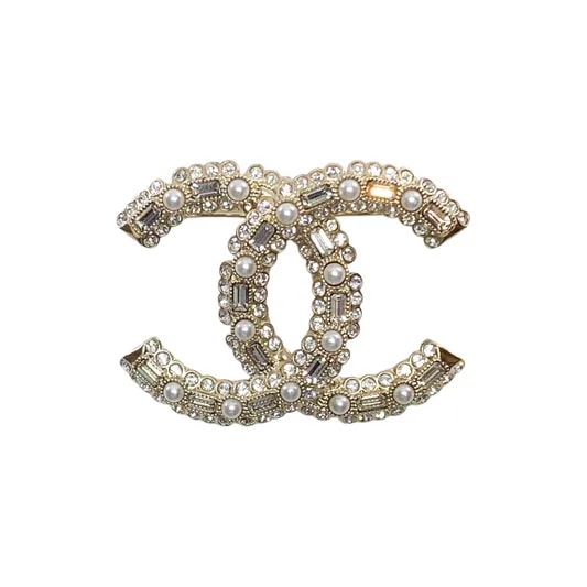 Chanel — Chanel CC Baguette Brooch — Jewelry — resale