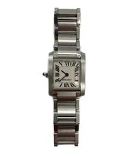 Cartier Tank W51008Q3 15mm With Box #TFW1167 2
