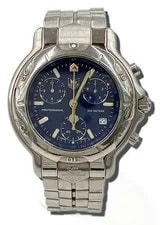 Tag Heuer — TAG Heuer 6000 Series CH-1111-0 Chronograph Quartz Works — Watch — resale
