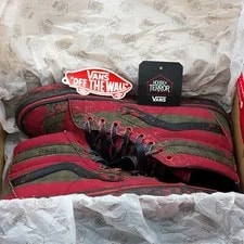Vans House of Terror X Sk8 Hi Nightmare on Elm Street Shoe 4