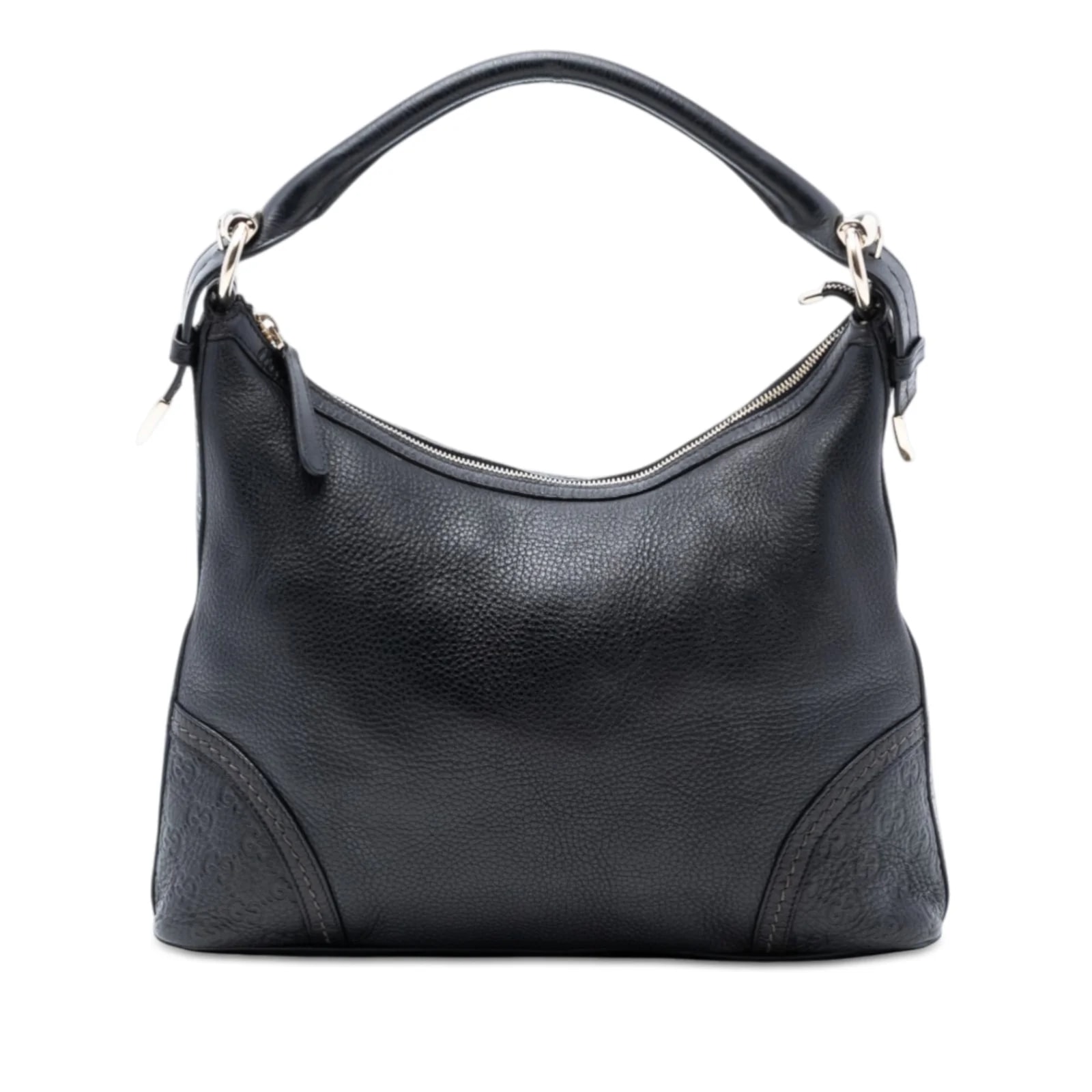Gucci — Medium Pebbled Trim Signoria — Handbag — resale