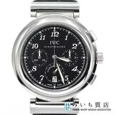IWC Da Vinci Sl Chronograph IW372810 Quartz Stainless Steel Black 36mm AB Rank 2