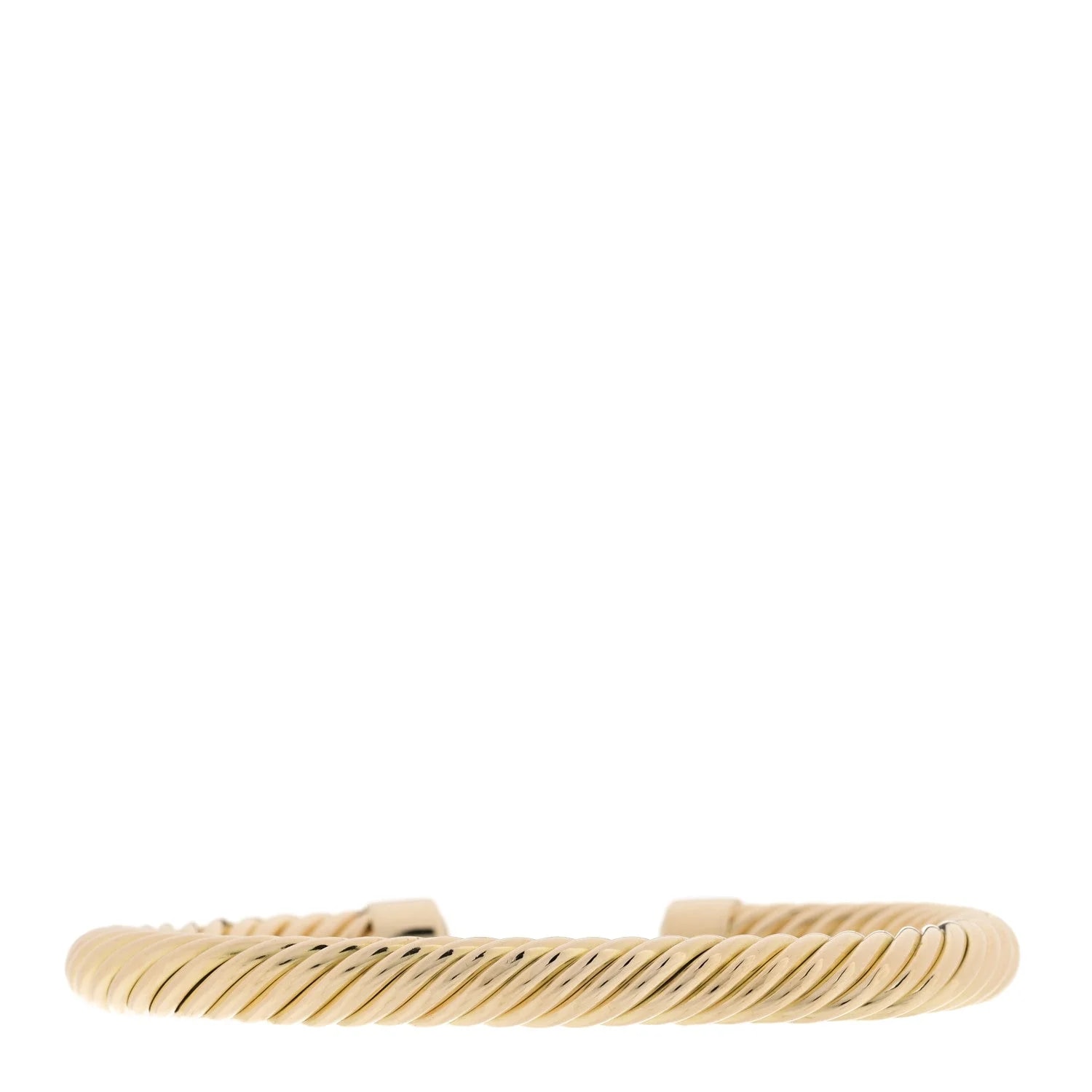 18K Yellow Gold 7mm Modern Cablespira Oval 2