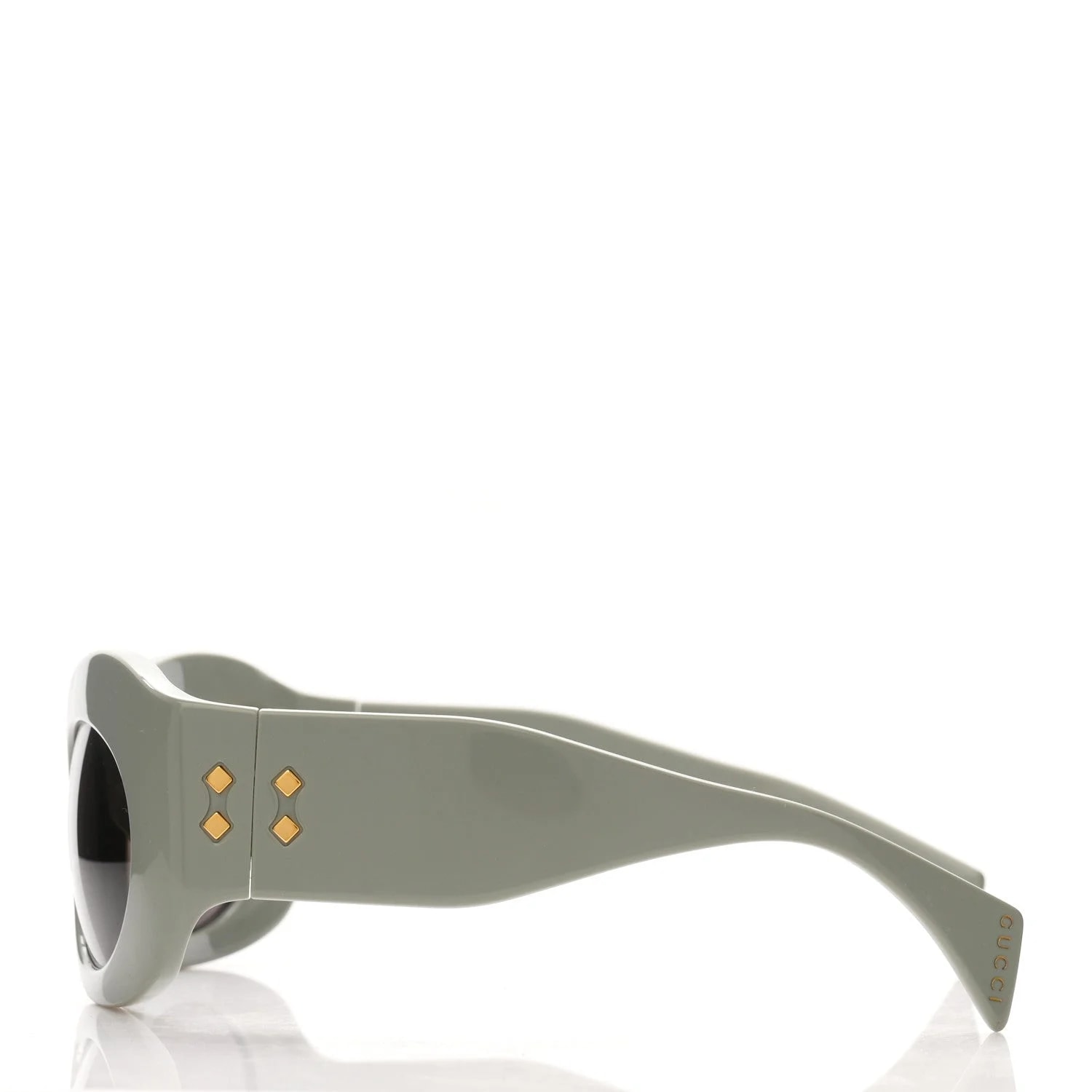Acetate Frame Oval Sunglasses GG1463S Light 3