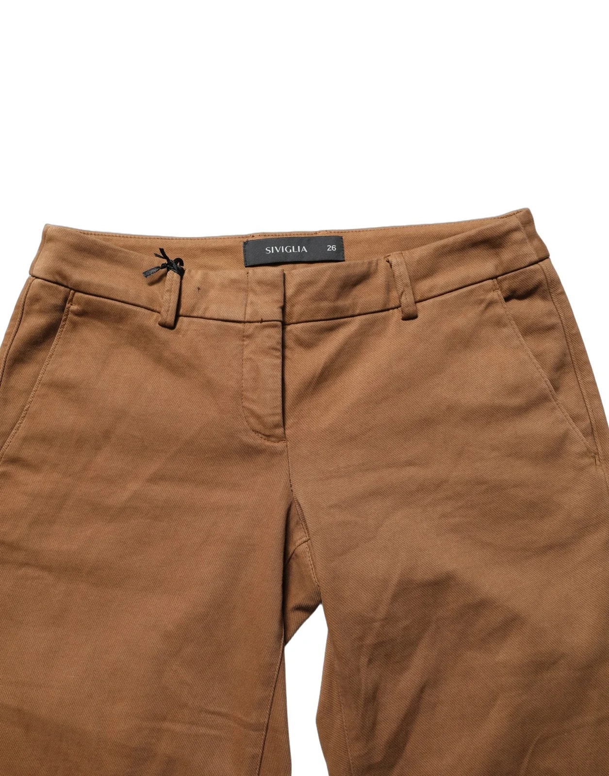 Siviglia Low Waist Cotton Bootcut Trousers Pants 4