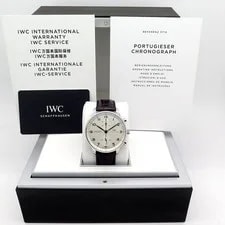 IWC IW371446 Portugieser Chronograph Automatic With Silver Dial 2