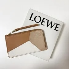 Loewe — New and Unused [Loewe] Puzzle Coin Card Holder Classic Calf — Handbag — resale