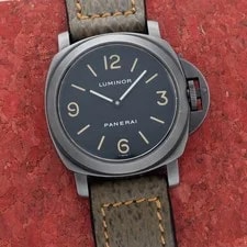 Panerai — Panerai Luminor Base 'Historic' 44 PVD Tritium 'T Swiss T' Dial - PAM09 A Series — Watch — resale