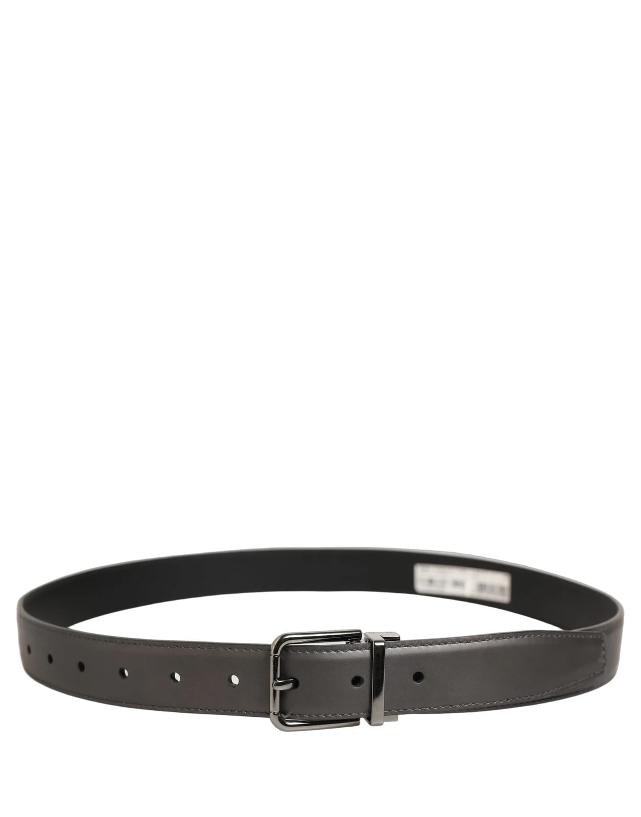 Dolce & Gabbana Dark Metal Buckle Classic Belt 2