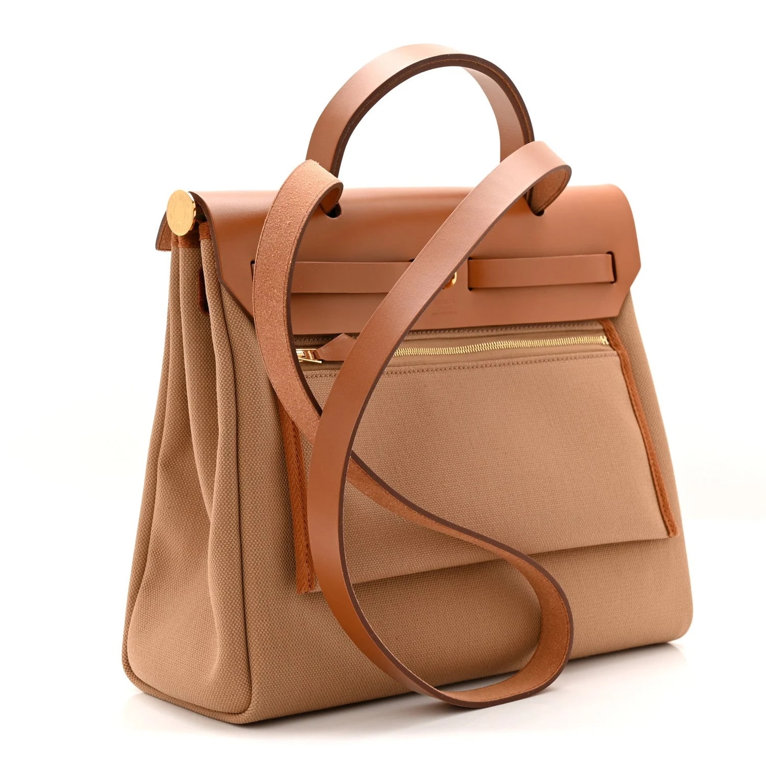 Military Herbag Zip Retourne 31 Chai Fauve 4
