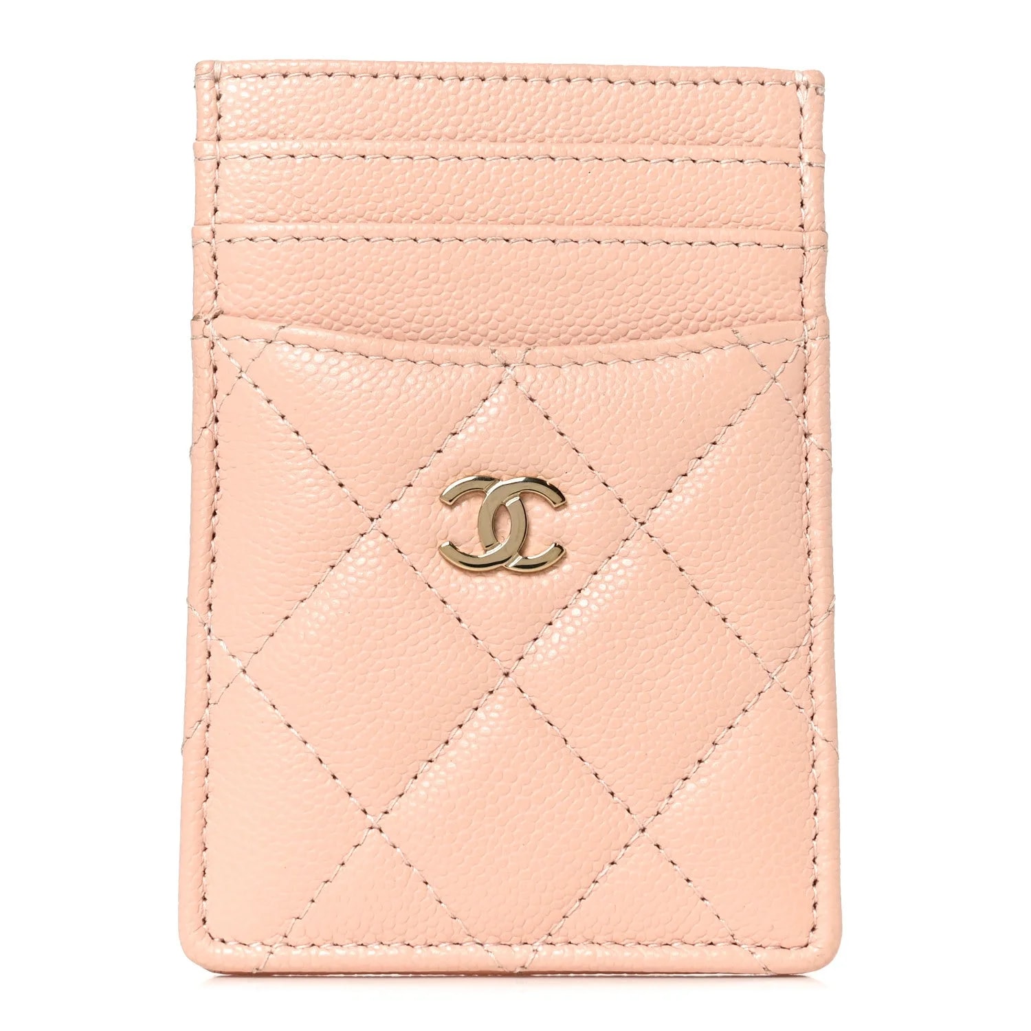 Chanel — Vertical Card Holder Light — Accessory — resale