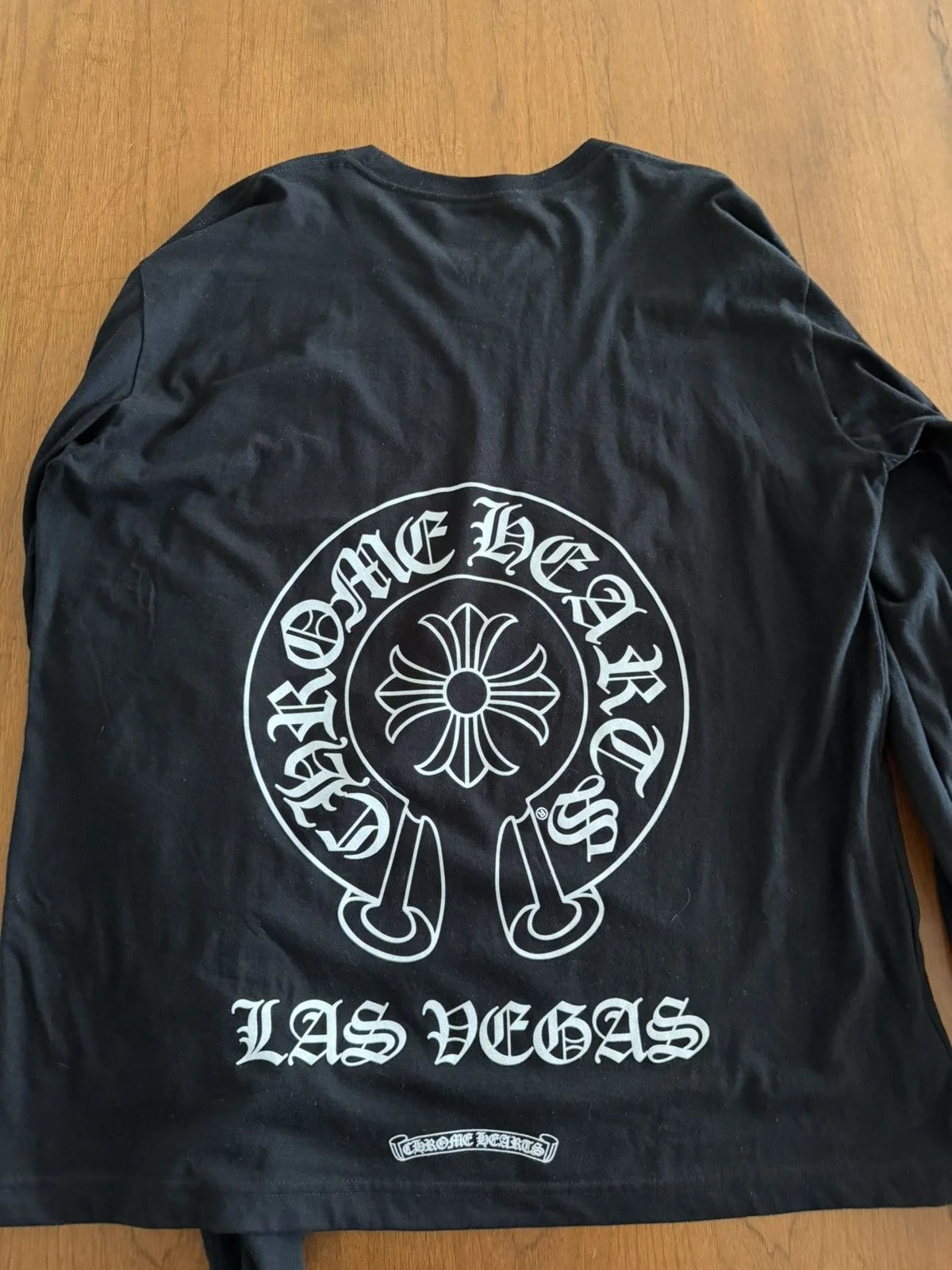 Chrome Hearts — Hearts Las Vegas Horseshoe L/S Tee — streetwear — resale