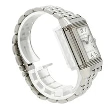 Jaeger-LeCoultre Reverso Duetto Classic Diamond 256.8.75 Silver Bl... GZl1iwpj 4