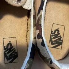 8.5US Vhtf 90S Vans Slip-On Camouflage Us8.5 USA Wooden Pattern Succession P 4
