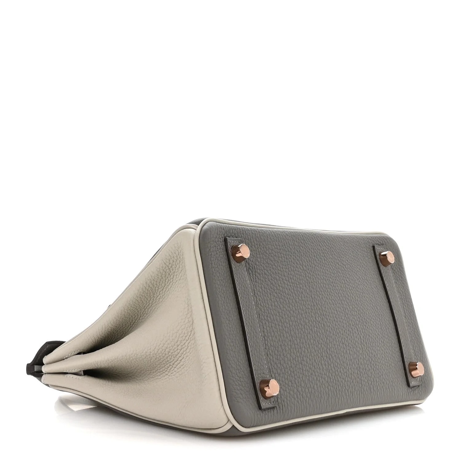 Horseshoe Birkin 25 Etain Perle 4