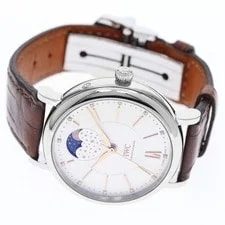 IWC — IWC Portofino IW459011 37mm SS Silver Dial Automatic Moon Phase #C12617 — Watch — resale