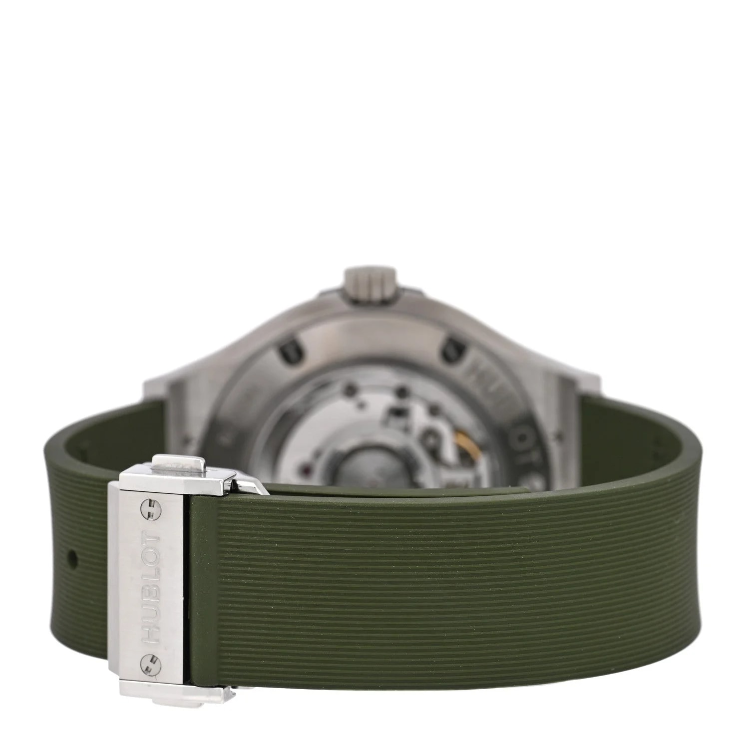 Titanium Rubber 38mm Classic Fusion Automatic Green 565.NX.8970.RX 3